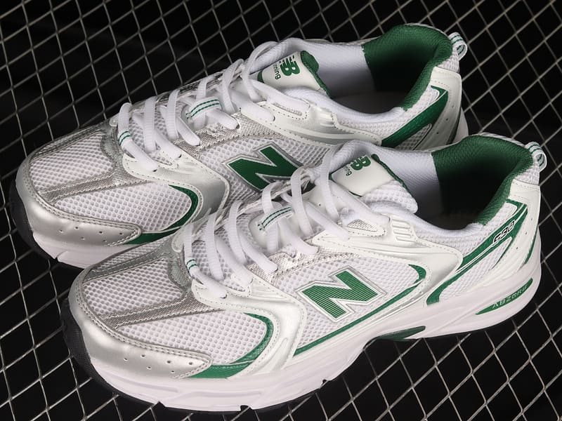 New Balance 530 White Nightwatch Green