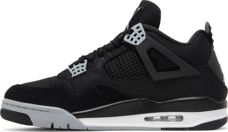 Nike Air Jordan 4 Retro 'Black Canvas'