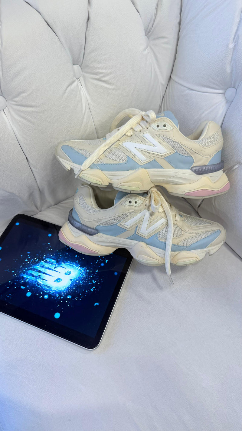 New Balance 9060 off white Azul