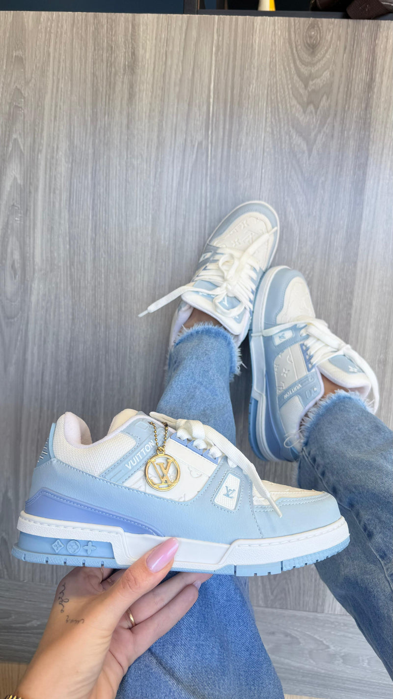 Louis Vuitton Trainner Azul bebê